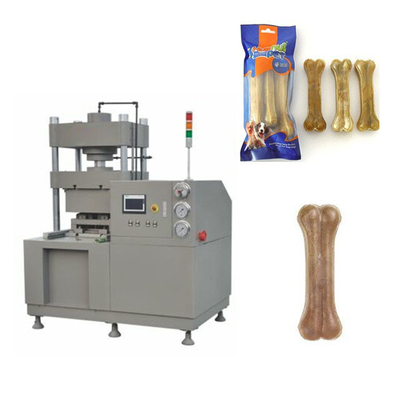 Dental Pet Chews Pressed Rawhide Bones Machinery with cowhide , pigskin , beef tendons