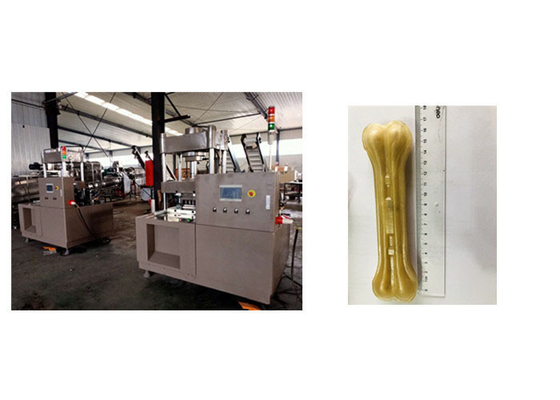 208V 60HZ 3Phase Hydraulic Type Rawhide Dog Chews Dog Bone Making Machine Pressing Machine