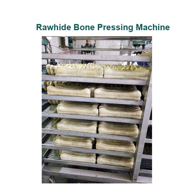 Stainless Steel Pressed Rawhide Bones Machinery , Dog bone maker Machine