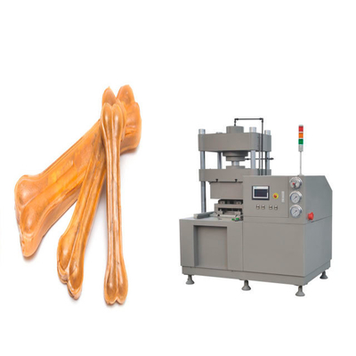 Customized Pet Food Making Machine Native Pressed Rawhide Bones Dog Chews