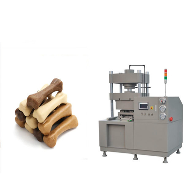 60T double molds Dog Dental Treats Bone Pressed Rawhide Bones Customized