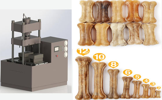 Multi-  function Germany motor double station Pressed Rawhide Bones