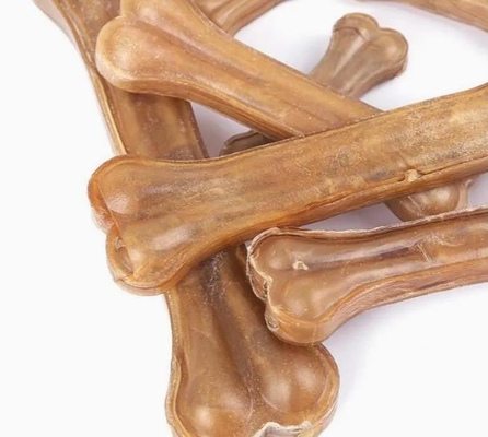 Dog Chewing Snacks Dog Bone Making Machine , Pet Food Processing Equipment