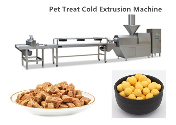 Stainless Steel Jerky Pet Treat Food Production Line 300-500kg/hr
