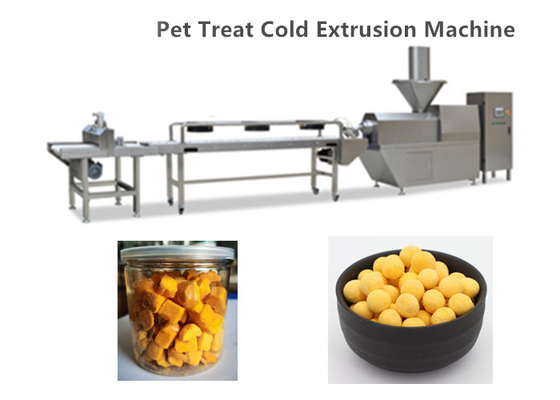 Stainless Steel Jerky Pet Treat Food Production Line 300-500kg/hr