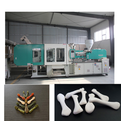 Various shapes Dog Treats Pet Injection Molding Machine , feed extruder machine