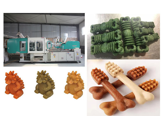Customized Injection Molding Pet snacks extruder machine , dog food extruder equipment