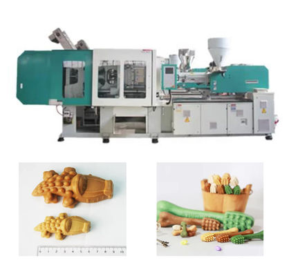 Automatic Moulded Dental Care Dog Biscuit Machine Single Screw