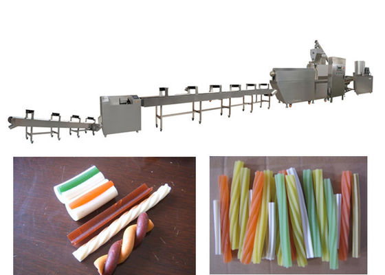 Pet Dog Food Extruder Animal Food Processing Machine With PlC Control