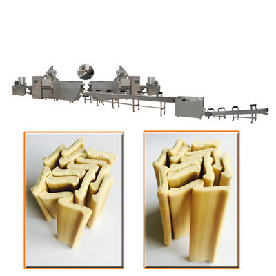 Dog Chewing Treats Snack Extruder Machine , Sus Pet Food Production Line