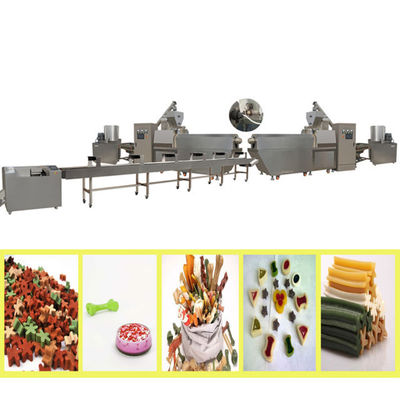 CE ISO9001 Certified Meat Powder Dog Food Extruder for Dog snacks processing