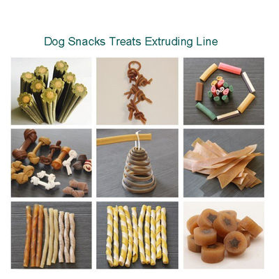 CE ISO9001 Certified Meat Powder Dog Food Extruder for Dog snacks processing