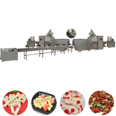 100kg/h Capacity Pet Dog Food Extruder Machine , Dog food manufacturing equipment