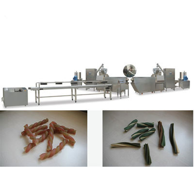 Single screw Dog Food Extruder dog pet chews  customizable Voltage