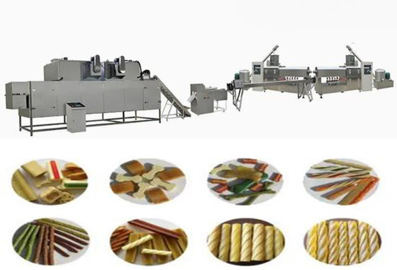 High Capacity Economic Pet Food Extruder Processing Machine For Dog Treats