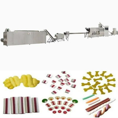 Pet Chewing Snack Processing Machine / feed extruder machine