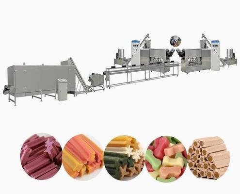 Pet Chewing Snack Processing Machine / feed extruder machine