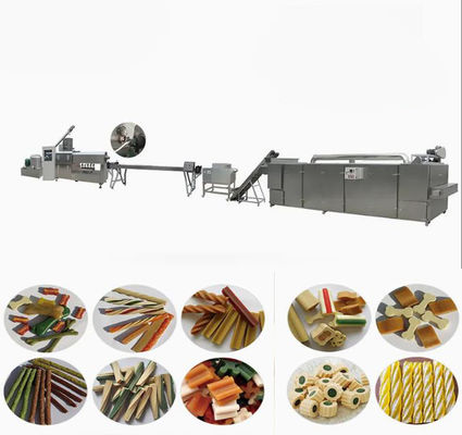 Automatic Twist Treats Dental Care Pet Dog food manufacturing equipment