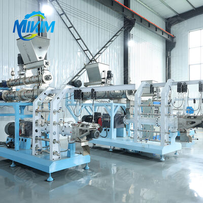 MIKIM Customized Catfish Carp 200kg Fish Feed Extruding Line