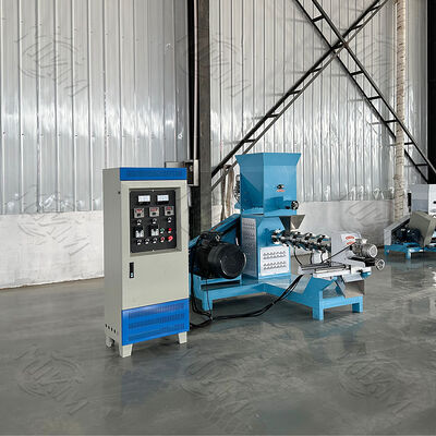 Commercial Fully Automatic 150kg/h Feed Extruder Production Line Fish & Pet Food Pelletizer for Cat & Dog for Birds