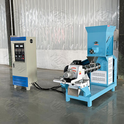 Small Poultry Feed Making Machine Chicken Cattl Fish Feed Extruder Machine Fish Food Extrud Pellet Product Pelletizer Machine