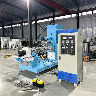 Automatic Animal Dog Bird Cat Fish Feed Making Machine Floating Fish Food Pellet Extruder Making Line