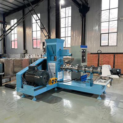 Automatic Animal Dog Bird Cat Fish Feed Making Machine Floating Fish Food Pellet Extruder Making Line