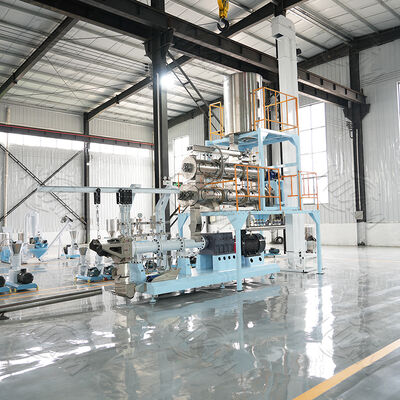 Fully Automatic Cat Food Production Line Floating Fish Feed Making Machine Dog/Cat Food Extruder Machine