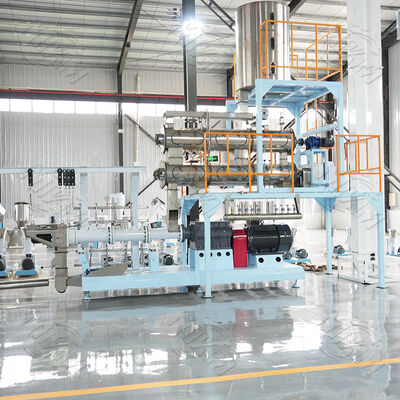 Continuous & Automatic Pet Food Extruder with 380V/50Hz Power and 70-110 mm Screw Diameter for Floating Fish Feed