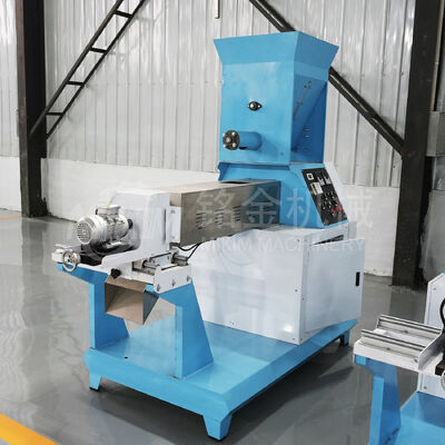 High-Efficiency Automatic Pet Food Production Line Floating Fish Feed Pellet Machine for Dogs Cats Extruder for Fish Food