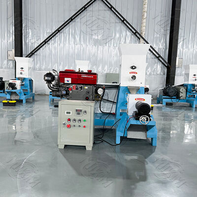 MIKIM Diesel Fish Feed Pellet Extruder Machine: Powerful + Low Fuel Consumption, Cuts Fish Feed Pellet Production Costs in Half