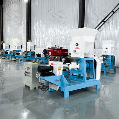 MIKIM Diesel Fish Feed Pellet Extruder Machine: Powerful + Low Fuel Consumption, Cuts Fish Feed Pellet Production Costs in Half