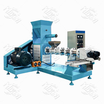 Mini 220V Twin Screw Floating Fish Feed Extruder Machine for Home Use and Plant Cutter Type Fish Feed Pellet Extruder