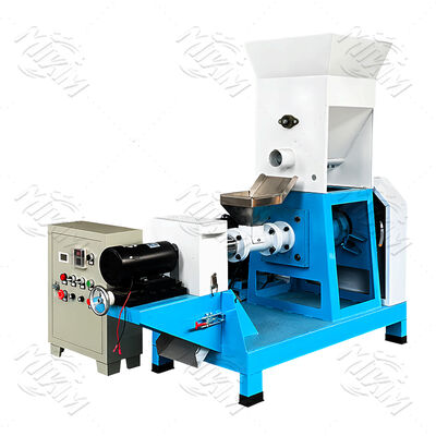 Small Scale Aquatic Feed Pellet Machine Electric Floating/Sinking Fish Feed Mill Pellet Extruder Making Machine Price