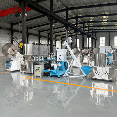 Floating Fish Fodder Pellet Machine Small Sinking Fish Feed Pellet Machine Floating Fish Feed Extruder Machine