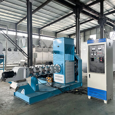 Best fish feed pellet extruder machine Full Production Line Dry Pet Dog and Cat Feed Food Pellet Production Manufacturing Making Extruder Pelletizer Machine