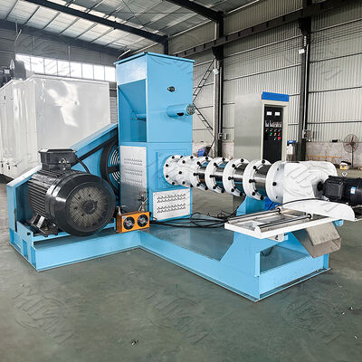 Best fish feed pellet extruder machine Full Production Line Dry Pet Dog and Cat Feed Food Pellet Production Manufacturing Making Extruder Pelletizer Machine