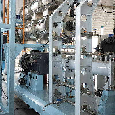 3-5ton/h Automatic Floating Sinking Fish Feed Production Line Twin screw Dog Food Extruder  floating fish feed pellet extruder machine