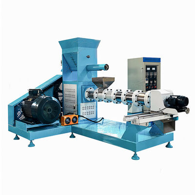 Dry pet food manufacturing process Floating Fish Feed Mill Pellet Extruder Making Machine for Sale