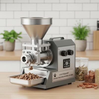 Cat Pet Floating Fish Shrimp Feed Pellet Extruder Machine Dog Food Processing Machines For Home