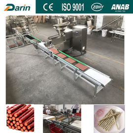 Stainless Steel  Automatic Meat strips Entry Pet Extrusion Machine
