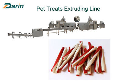 Chewing Gum Snacks Extrusion Machine Pet Favorite Double Color Dog Treats