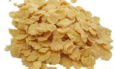 CE Corn Flakes Processing Line Puff Snack Breakfast Cereal Extruding Siemens Motor