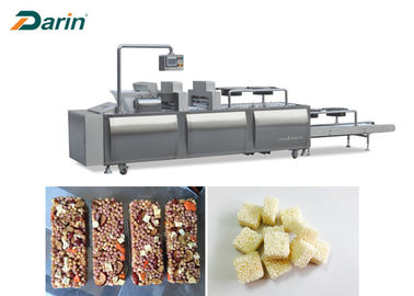 High Speed Low Noise Cereal Bar Forming Machine / Peanut Bar Molding Machine