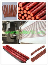 Automatic Tray System Pet Food Production Line To Meat Strip Processing