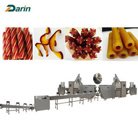 Colorful Dog Treats Making Machinery , Pet Feed Snacks Extruder Machine