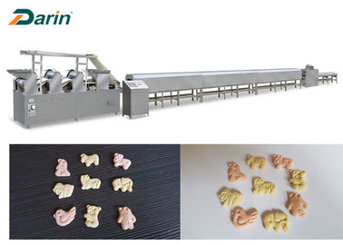 Low Price Different Capacity Dog Biscuit Making Machine , Pet Food Processing Line