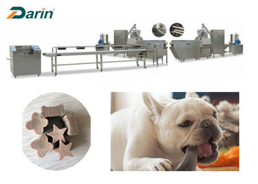 Single / Double Color Pet Food Production Line For High Protein Meat Nutrition