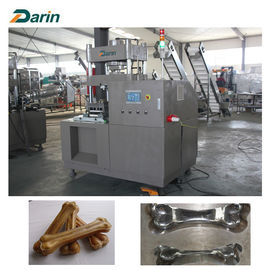 Hydraulic Pressing Pet Food Making Machine For Dog Bone / Cowhide Bone Pressing