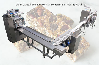 Food Grade 150mm 80pcs/Min Granola Bar Making Machine